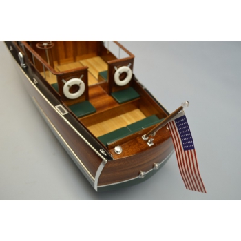 1929 Chris Craft 38' Commuter Boat Kit  1:12 - DUMAS