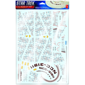 Zestaw naklejek - Star Trek U.S.S. Reliant Aztec Decals (Upgrade to kit AMT1036) - AMT