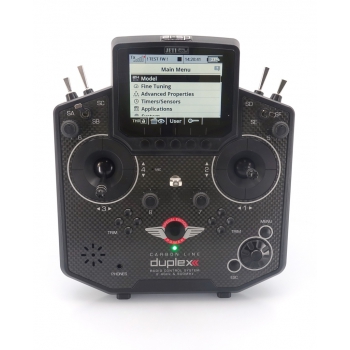 Ausstattung - Jeti Model DS-12 Carbon Black Special Edition Multimode 2,4 GHz Duplex