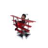 Plastikmodell - ATLANTIS Models Red Baron Fokker Triplane (Snap) - AMCM5903