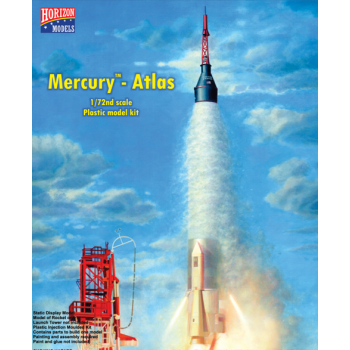 Plastikmodell – Mercury Atlas Rocket 1/72 – Horizon Models #2002