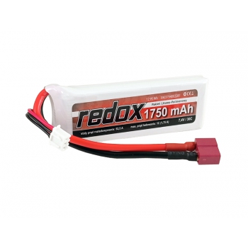 Redox ASG 1750 mAh 7,4V 30C (integriert) - LiPo-Pack