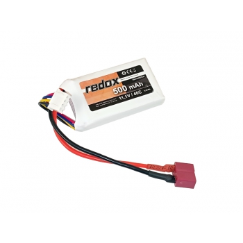 Redox 500 mAh 11,1 V 40 C – LiPo-Pack