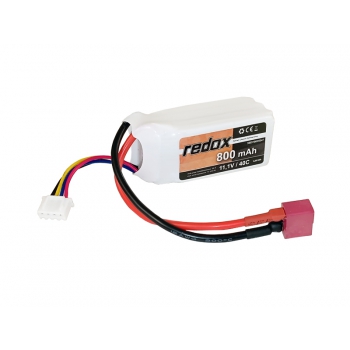 Redox 800 mAh 11,1 V 40 C – LiPo-Pack