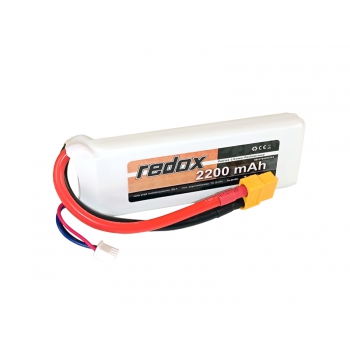 Redox 2200 mAh 7,4 V 40 C XT-60 – LiPo-Akku