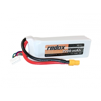 Redox 2200 mAh 14,8 V 40 C XT-60 – LiPo-Akku