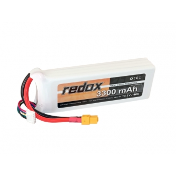 Redox 3300 mAh 14,8 V 40 C XT-60 – LiPo-Akku