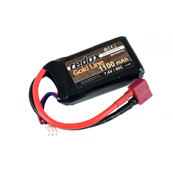 Redox Gold Line 1100 mAh 7,4 V 80 C – LiPo-Pack