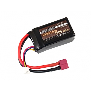 Redox Gold Line 1100 mAh 11,1 V 80 C – LiPo-Pack