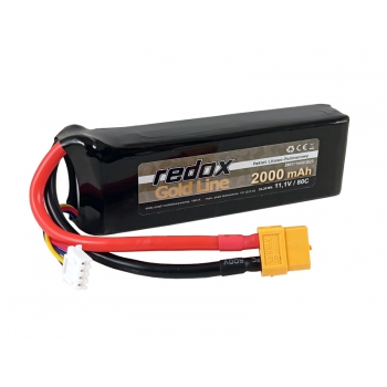 Redox Gold Line 2000 mAh 11,1 80C XT-60 – LiPo-Akku