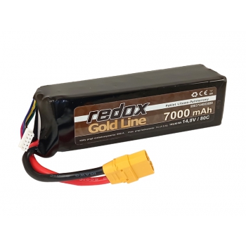 Redox Gold Line 7000 mAh 14,8 V 80C XT-60 – LiPo-Pack