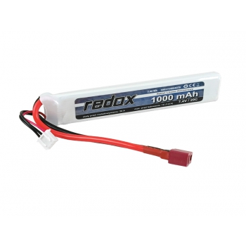 Redox ASG 1000 mAh 7,4V 20 (integriert) - LiPo-Pack