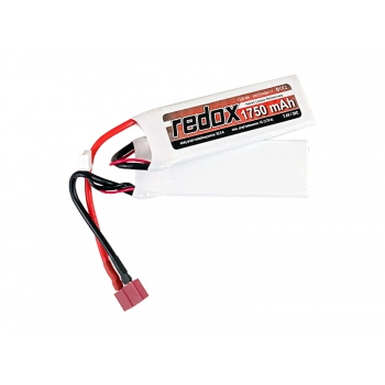 Redox ASG 1750 mAh 7,4 V 30 C (getrennt) (1+1) – LiPo-Pack