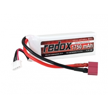 Redox ASG 1750 mAh 11,1 V 30 C (integriert) – LiPo-Paket