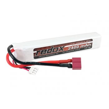 Redox ASG 2400 mAh 7,4V 30C (integriert) - LiPo-Pack