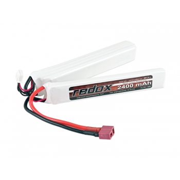 Redox ASG 2400 mAh 11,1 V 30 C (getrennt) (2+1) – LiPo-Pack