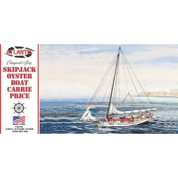 Plastikmodell - ATLANTIS Models 1:60 Chesapeake Bay Skipjack Oyster Boat - AMCP1160