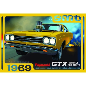 Plastikmodell - Auto 1:25 1969 Plymouth GTX Hardtop Pro Street 2T - AMT1180