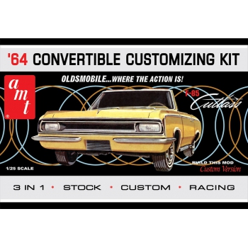 Plastikmodell - Auto 1:25 1964 Olds Cutlass F-85 Convertible - AMT1200