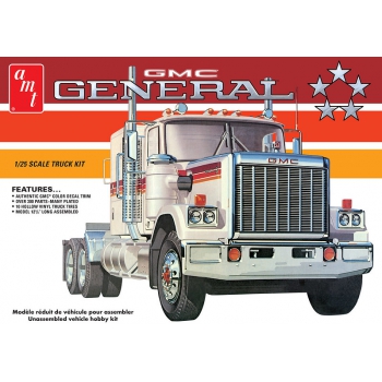 AMT 1976 GMC GENERAL SEMI TRACTOR MODELLBAUSATZ IM MASSSTAB 1:25