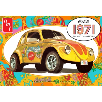 Plastikmodell – Auto 1:25 Volkswagen Superbug 1971 Unity Graphics (Coke) – AMT1284