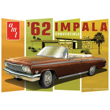 Plastikmodell – 1:25 1962 Chevy Impala Cabrio – AMT1355