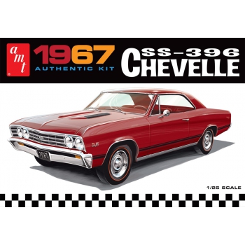 Plastikmodell - 1967 Chevrolet Chevelle SS396 Auto 1:25 - AMT1388