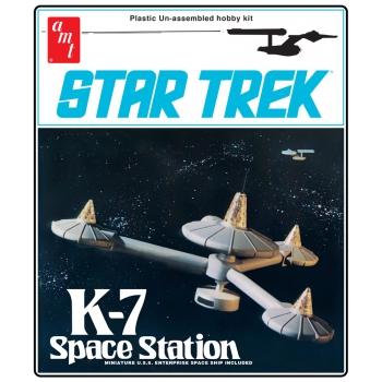 Plastikmodell -Star Trek K-7 Space Station 1:7600 - AMT1415