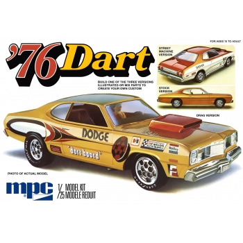 Plastikmodell - 1:25 1976 Dodge Dart Sport - MPC925