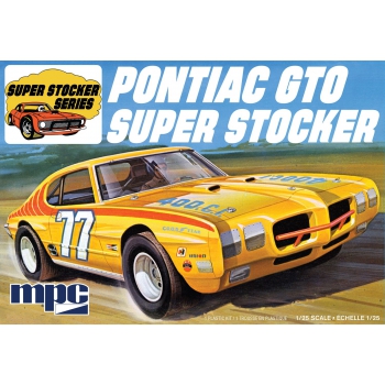 Plastikmodell - 1:25 1970 Pontiac GTO Super Stocker 2T - MPC939M