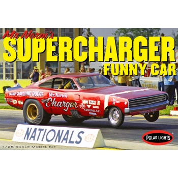 Plastikmodell – 1969 Dodge Charger Funny Car Mr. Norm 1:25 Auto – POL989