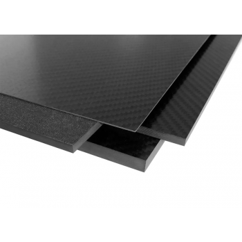 Carbonplatte O 0,75/250 x 300 mm