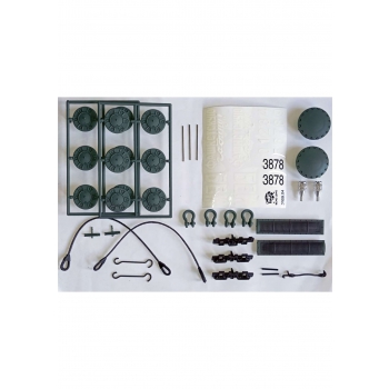 Zubehör für den Modellbausatz, Abziehbilder für den Panzer HENG3878 - HENGSP048BOX
