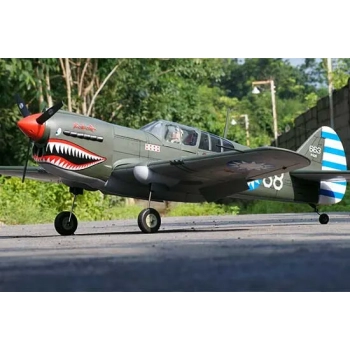 Flugzeug P-40 Curtiss AVG Kitty Hawk 60 Größe EP-GP ARF - VQ-Models